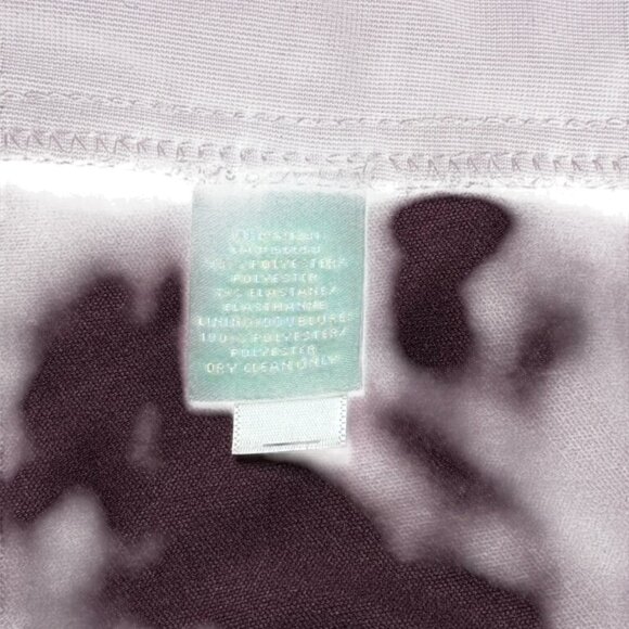 NEW Lauren Ralph Lauren 0 Crushed Velvet Ruched Bell Sleeve Party Dress Purple - Picture 7 of 7